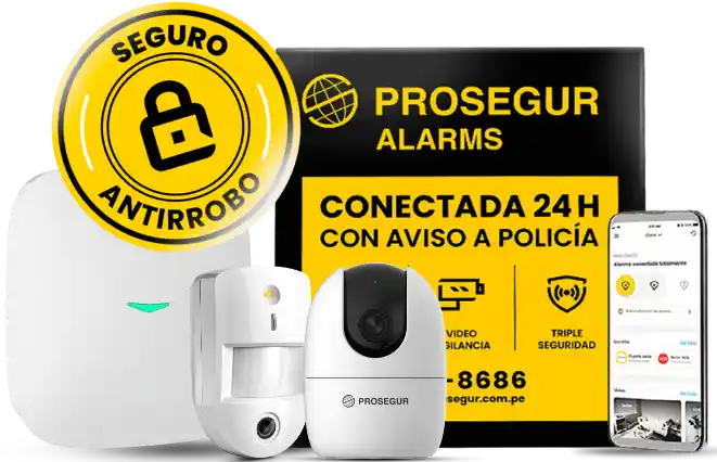 Kit alarmas Prosegur Perú